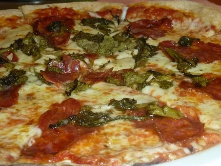 Lekkere echt Italiaanse pizza!